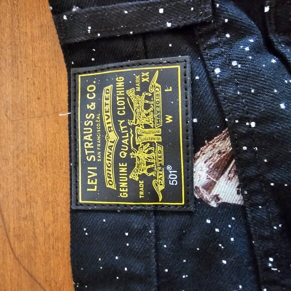 LEVI'S® X STAR WARS TRUCKER Galaxy Women's Pants - Picture 4 of 6